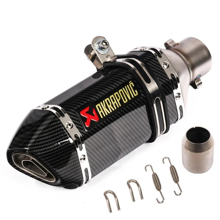 Kpr150 Horizon 350r3r25 Gsx Ninja250z400 Modified Small Hexagonal Exhaust Pipe Model Universal Modification Parts