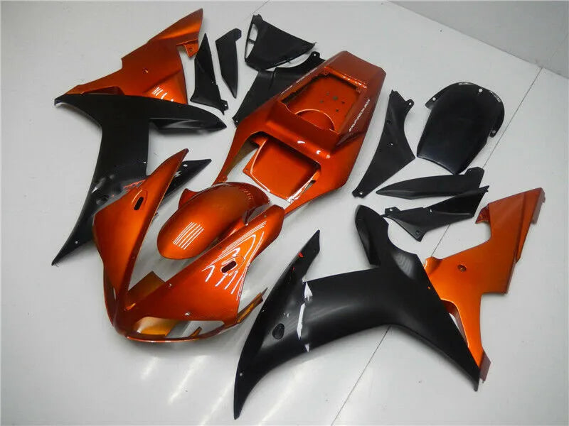 For Yamaha YZF R1 2002 2003 ABS Plastic Injection Motorcycle Fairing Kit Bodywork with Heat Shield and Bolt Box