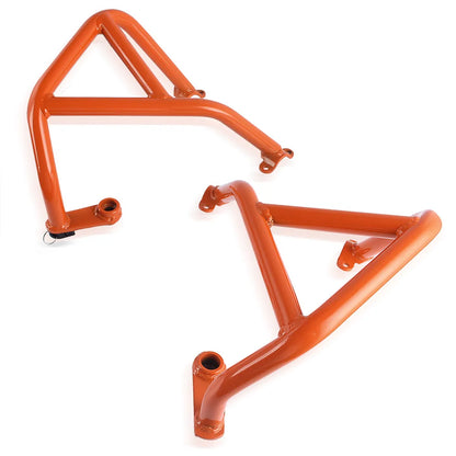 Motorcycle Engine Guard Crash Bar Stunt Cage Frame Protection Bumper For KTM Duke 690 2012 2013 2014 2015 2016 2017 2018 Orange
