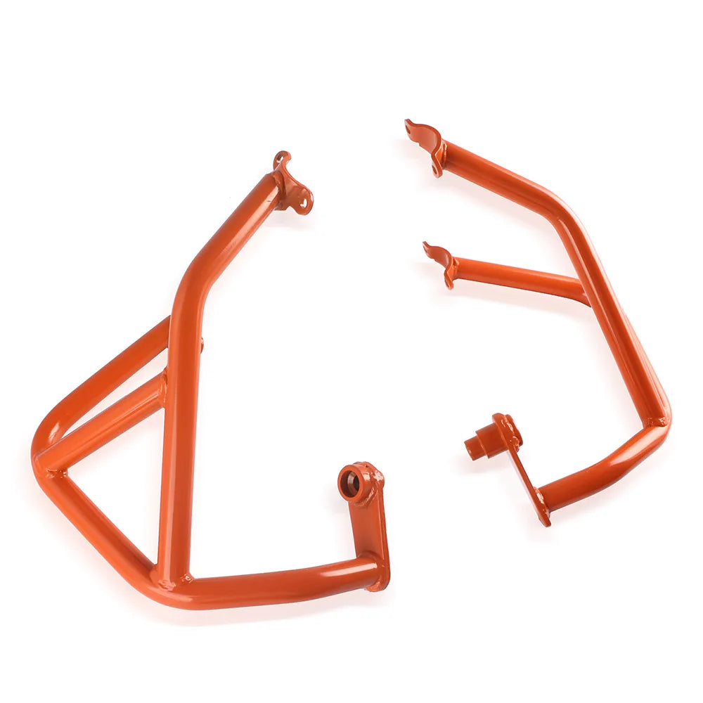 Motorcycle Engine Guard Crash Bar Stunt Cage Frame Protection Bumper For KTM Duke 690 2012 2013 2014 2015 2016 2017 2018 Orange