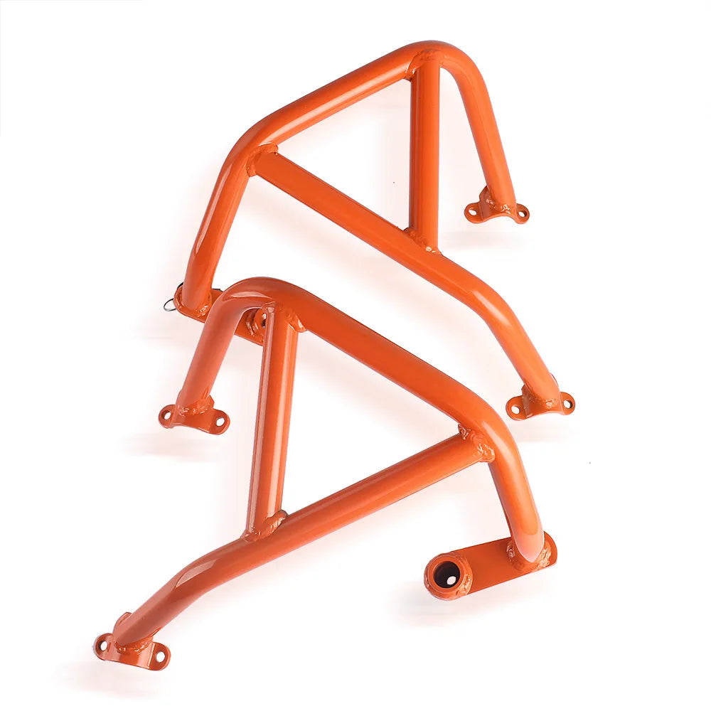 Motorcycle Engine Guard Crash Bar Stunt Cage Frame Protection Bumper For KTM Duke 690 2012 2013 2014 2015 2016 2017 2018 Orange