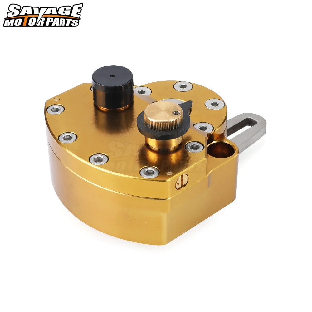 Universal Motorcycle Steering Damper Stabilizer Reversed Safety Adjustable Dirt Bike Scooter Handlebar Damper Motocross Parts