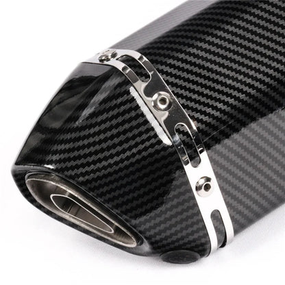 Kpr150 Horizon 350r3r25 Gsx Ninja250z400 Modified Small Hexagonal Exhaust Pipe Model Universal Modification Parts