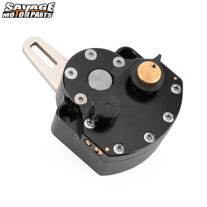 Universal Motorcycle Steering Damper Stabilizer Reversed Safety Adjustable Dirt Bike Scooter Handlebar Damper Motocross Parts