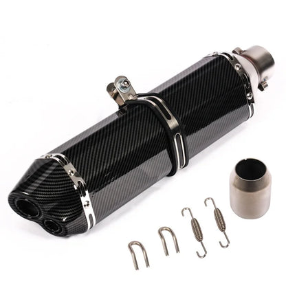Kpr150 Horizon 350r3r25 Gsx Ninja250z400 Modified Small Hexagonal Exhaust Pipe Model Universal Modification Parts