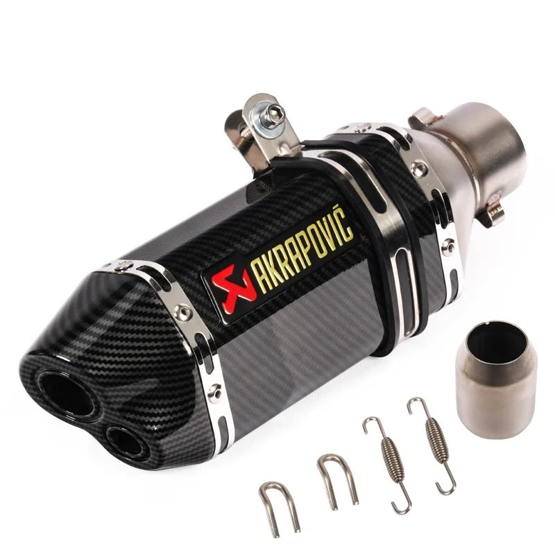 Kpr150 Horizon 350r3r25 Gsx Ninja250z400 Modified Small Hexagonal Exhaust Pipe Model Universal Modification Parts