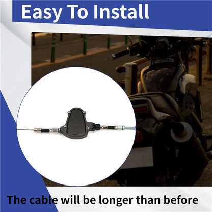 Better-Universal Motorcycle Pull Wire Clutch Effort Saver Stunt Clutch Cable Easy System For Yamaha Kawasaki Suzuki
