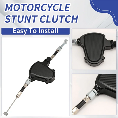 Better-Universal Motorcycle Pull Wire Clutch Effort Saver Stunt Clutch Cable Easy System For Yamaha Kawasaki Suzuki