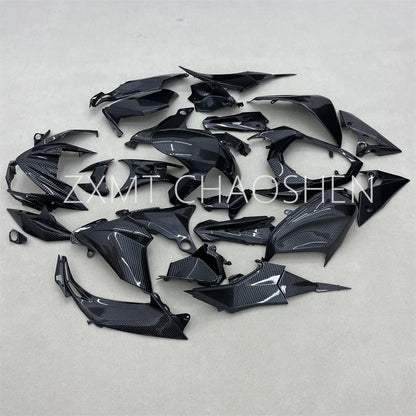 The motorcycle fairing is suitable for Kawasaki Z800 2013 2014 2015 2016 body kit shell guard plate carbon fiber coating