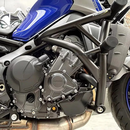 Crash Bar For YAMAHA MT-09 2021-2025 Motorcycle Stunt Cage Engine Guard Bumpers Protector