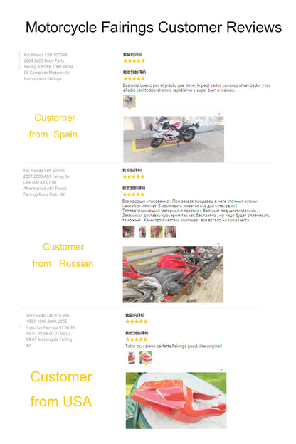 Full Fairing Kit for 2017-2023 Yamaha R6 Motorcycle fairing YZF-R6 17 18 19 20 OEM quality.