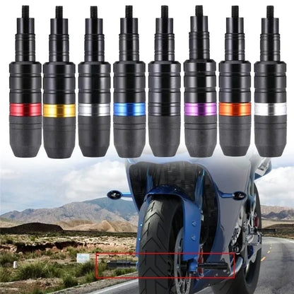 2x Motorcycle Anti Falling Rod Scooter Motorbike CNC Aluminum Engine Shatter Crash Frame Slider Protector Stick Bar 8mm