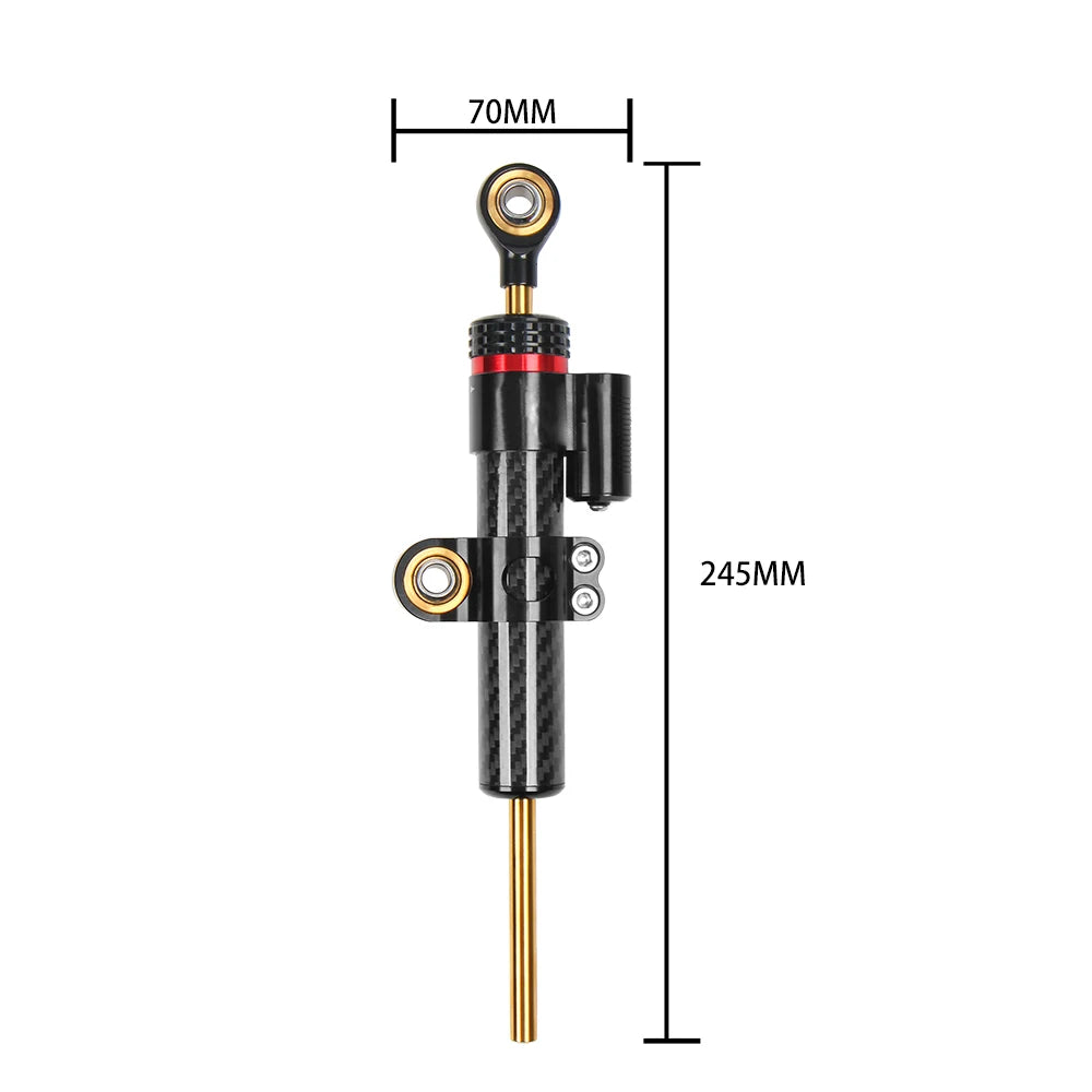Motorcycle Aluminium Adjustable Steering Damper Stabilizer Bracket Holder Mount Universal For Most Motorcycle Accessory