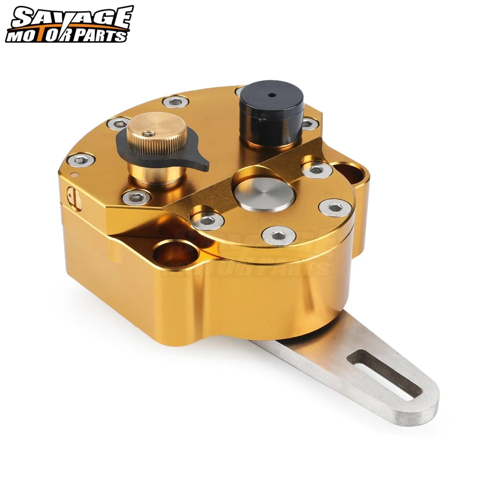 Universal Motorcycle Steering Damper Stabilizer Reversed Safety Adjustable Dirt Bike Scooter Handlebar Damper Motocross Parts