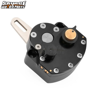 Universal Motorcycle Steering Damper Stabilizer Reversed Safety Adjustable Dirt Bike Scooter Handlebar Damper Motocross Parts