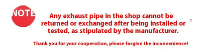 Kpr150 Horizon 350r3r25 Gsx Ninja250z400 Modified Small Hexagonal Exhaust Pipe Model Universal Modification Parts