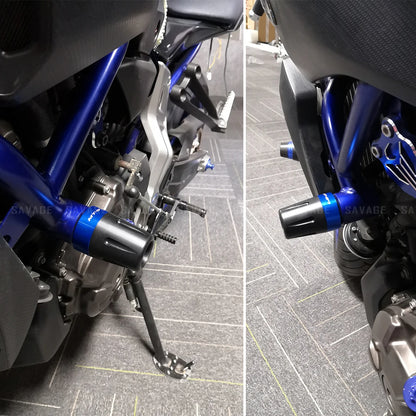 MT-07 Frame Sliders Crash Protector For YAMAHA MT07 2014-2025 FZ07 Tracer 700/GT 7 Motorcycle Accessories Falling Protection Pad