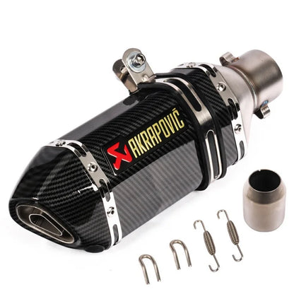 Kpr150 Horizon 350r3r25 Gsx Ninja250z400 Modified Small Hexagonal Exhaust Pipe Model Universal Modification Parts
