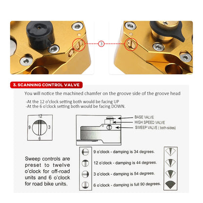 Universal Motorcycle Steering Damper Stabilizer Reversed Safety Adjustable Dirt Bike Scooter Handlebar Damper Motocross Parts
