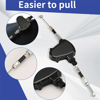 Better-Universal Motorcycle Pull Wire Clutch Effort Saver Stunt Clutch Cable Easy System For Yamaha Kawasaki Suzuki