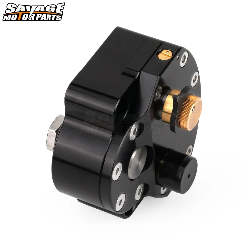 Universal Motorcycle Steering Damper Stabilizer Reversed Safety Adjustable Dirt Bike Scooter Handlebar Damper Motocross Parts