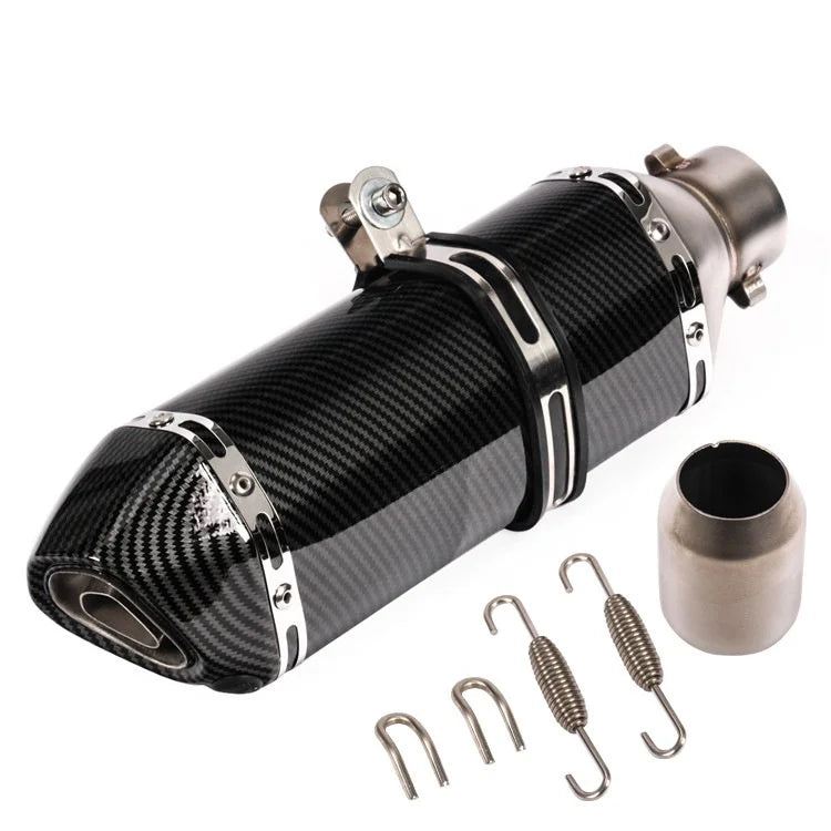 Kpr150 Horizon 350r3r25 Gsx Ninja250z400 Modified Small Hexagonal Exhaust Pipe Model Universal Modification Parts