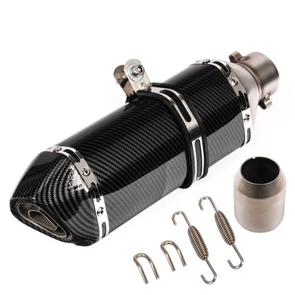 Kpr150 Horizon 350r3r25 Gsx Ninja250z400 Modified Small Hexagonal Exhaust Pipe Model Universal Modification Parts