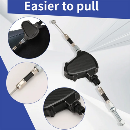 Better-Universal Motorcycle Pull Wire Clutch Effort Saver Stunt Clutch Cable Easy System For Yamaha Kawasaki Suzuki