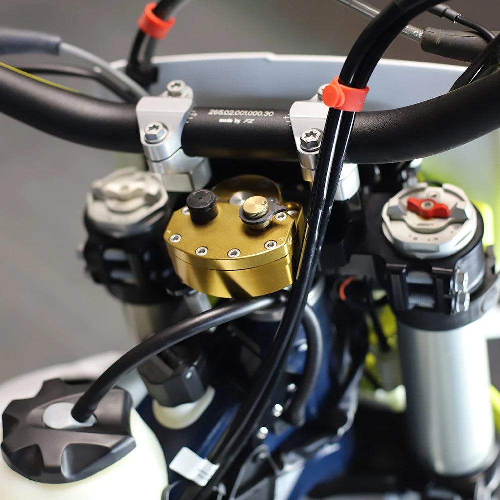 Universal Motorcycle Steering Damper Stabilizer Reversed Safety Adjustable Dirt Bike Scooter Handlebar Damper Motocross Parts