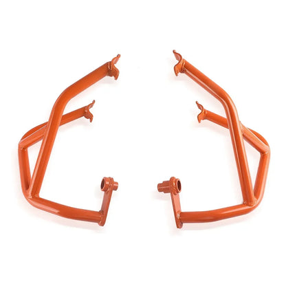 Motorcycle Engine Guard Crash Bar Stunt Cage Frame Protection Bumper For KTM Duke 690 2012 2013 2014 2015 2016 2017 2018 Orange