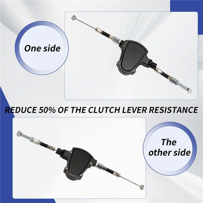 Better-Universal Motorcycle Pull Wire Clutch Effort Saver Stunt Clutch Cable Easy System For Yamaha Kawasaki Suzuki