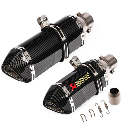 Kpr150 Horizon 350r3r25 Gsx Ninja250z400 Modified Small Hexagonal Exhaust Pipe Model Universal Modification Parts