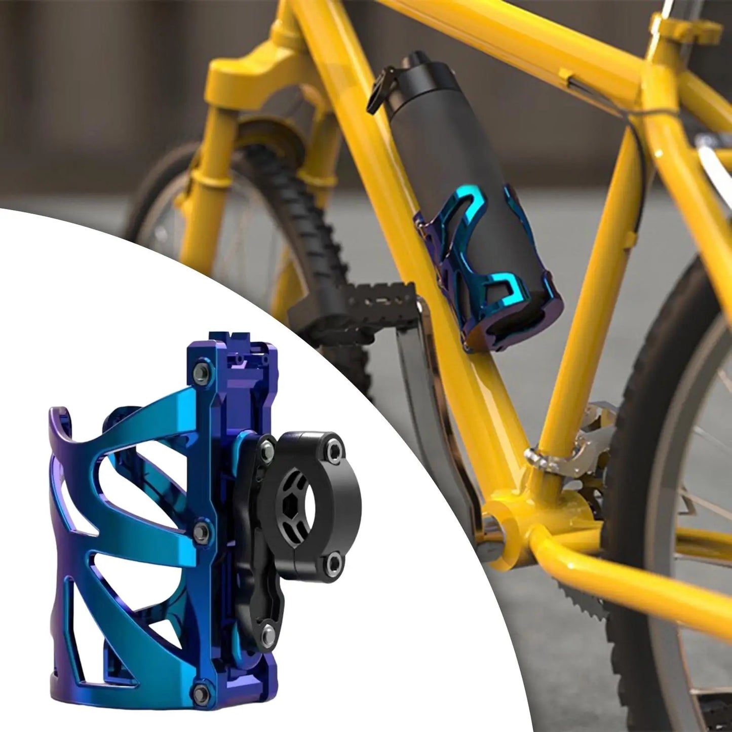  Motorcycle Drink Cup Holder Beverage Bottle Stand Bottle Cage Universal for Engine Guard Crash Bars Motorcycle 