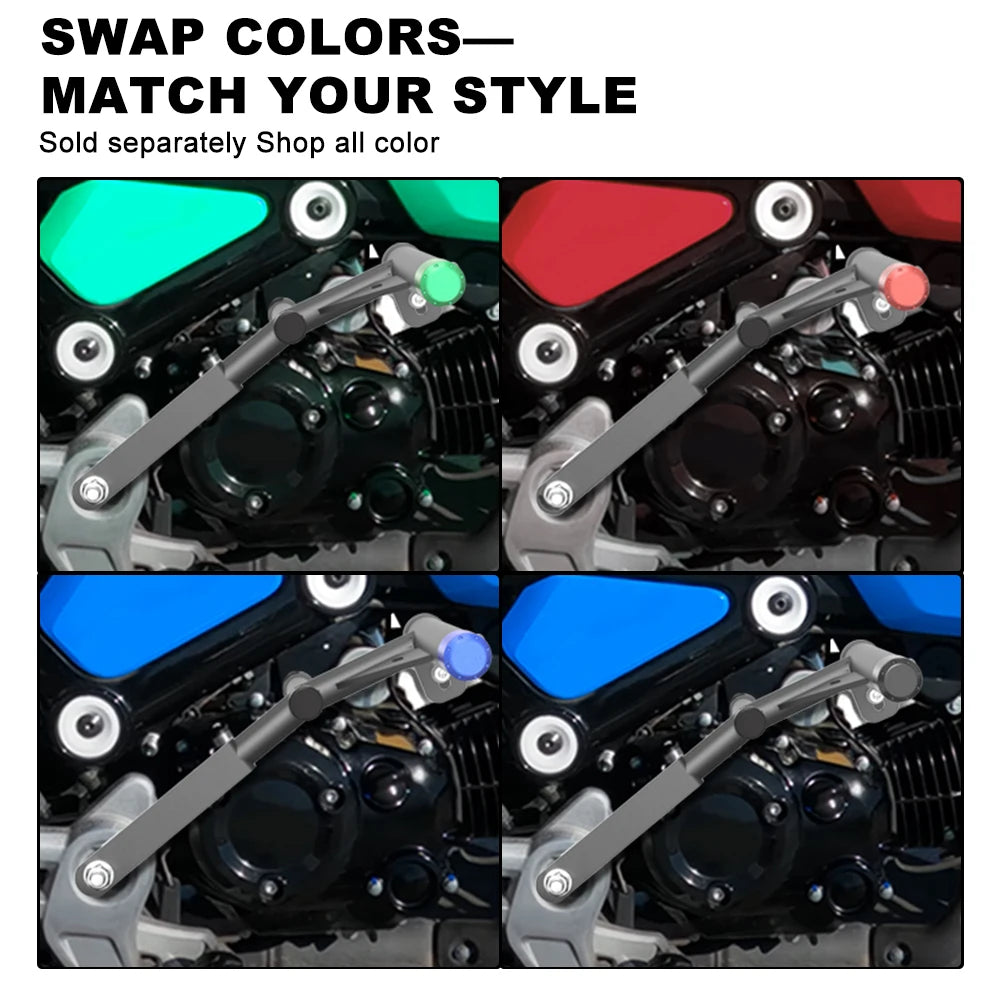Motorcycle Stunt Cage Engine Guard For HONDA GROM 125 2022 2023 2024 2025 Highway Bar Bumper Fairing Frame Protector Race Rail