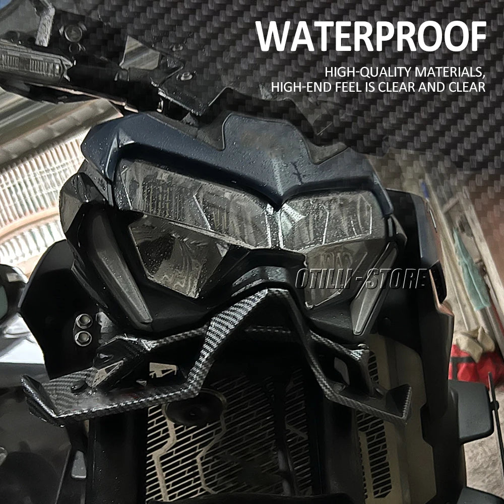 Carbon fiber Motorcycle Z 900 Naked Front Spoiler Winglet Aerodynamic Wing Kit Spoiler New For Kawasaki Z900 2020 2021 2022
