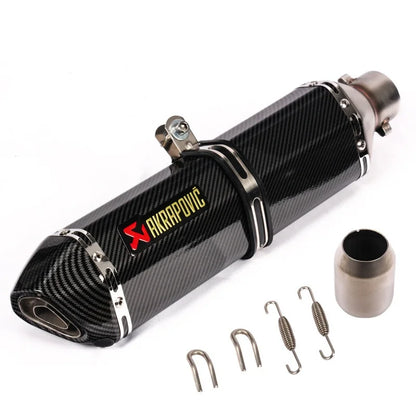 Kpr150 Horizon 350r3r25 Gsx Ninja250z400 Modified Small Hexagonal Exhaust Pipe Model Universal Modification Parts