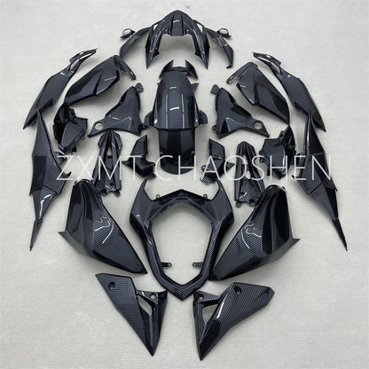 The motorcycle fairing is suitable for Kawasaki Z800 2013 2014 2015 2016 body kit shell guard plate carbon fiber coating