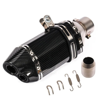 Kpr150 Horizon 350r3r25 Gsx Ninja250z400 Modified Small Hexagonal Exhaust Pipe Model Universal Modification Parts