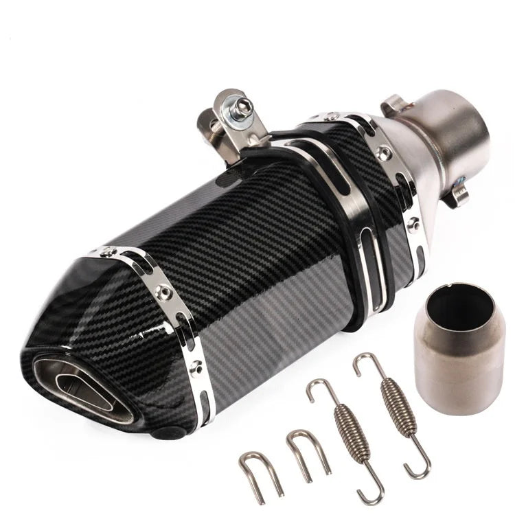 Kpr150 Horizon 350r3r25 Gsx Ninja250z400 Modified Small Hexagonal Exhaust Pipe Model Universal Modification Parts