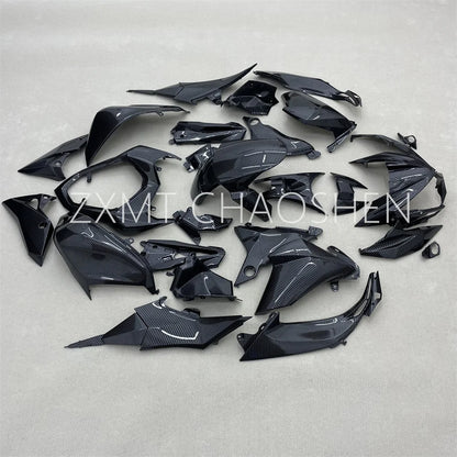 The motorcycle fairing is suitable for Kawasaki Z800 2013 2014 2015 2016 body kit shell guard plate carbon fiber coating