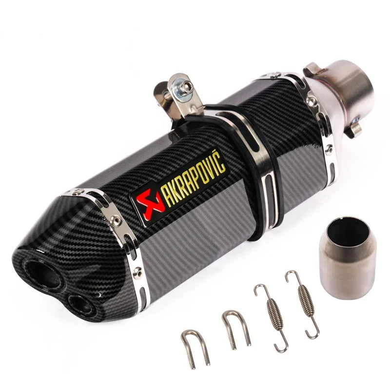 Kpr150 Horizon 350r3r25 Gsx Ninja250z400 Modified Small Hexagonal Exhaust Pipe Model Universal Modification Parts