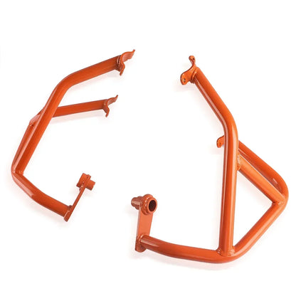 Motorcycle Engine Guard Crash Bar Stunt Cage Frame Protection Bumper For KTM Duke 690 2012 2013 2014 2015 2016 2017 2018 Orange