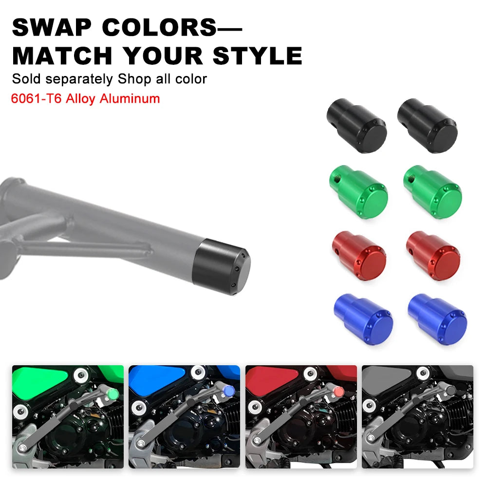 Motorcycle Stunt Cage Engine Guard For HONDA GROM 125 2022 2023 2024 2025 Highway Bar Bumper Fairing Frame Protector Race Rail