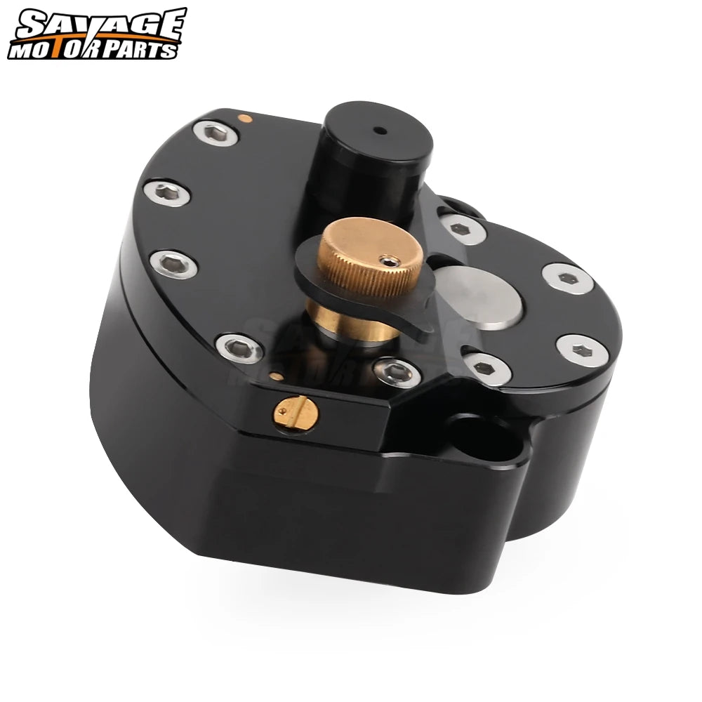 Universal Motorcycle Steering Damper Stabilizer Reversed Safety Adjustable Dirt Bike Scooter Handlebar Damper Motocross Parts