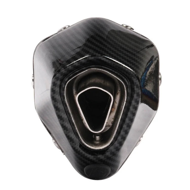 Kpr150 Horizon 350r3r25 Gsx Ninja250z400 Modified Small Hexagonal Exhaust Pipe Model Universal Modification Parts